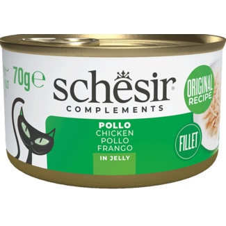 Schesir Alimeno Húmido para Gato Frango lata 70 g