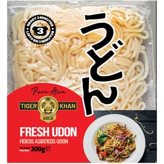 TIGER KHAN fideos asiáticos Udon bolsa 200 g