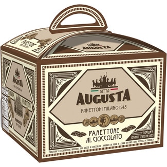AUGUSTA chocolate pannettone case 500 g
