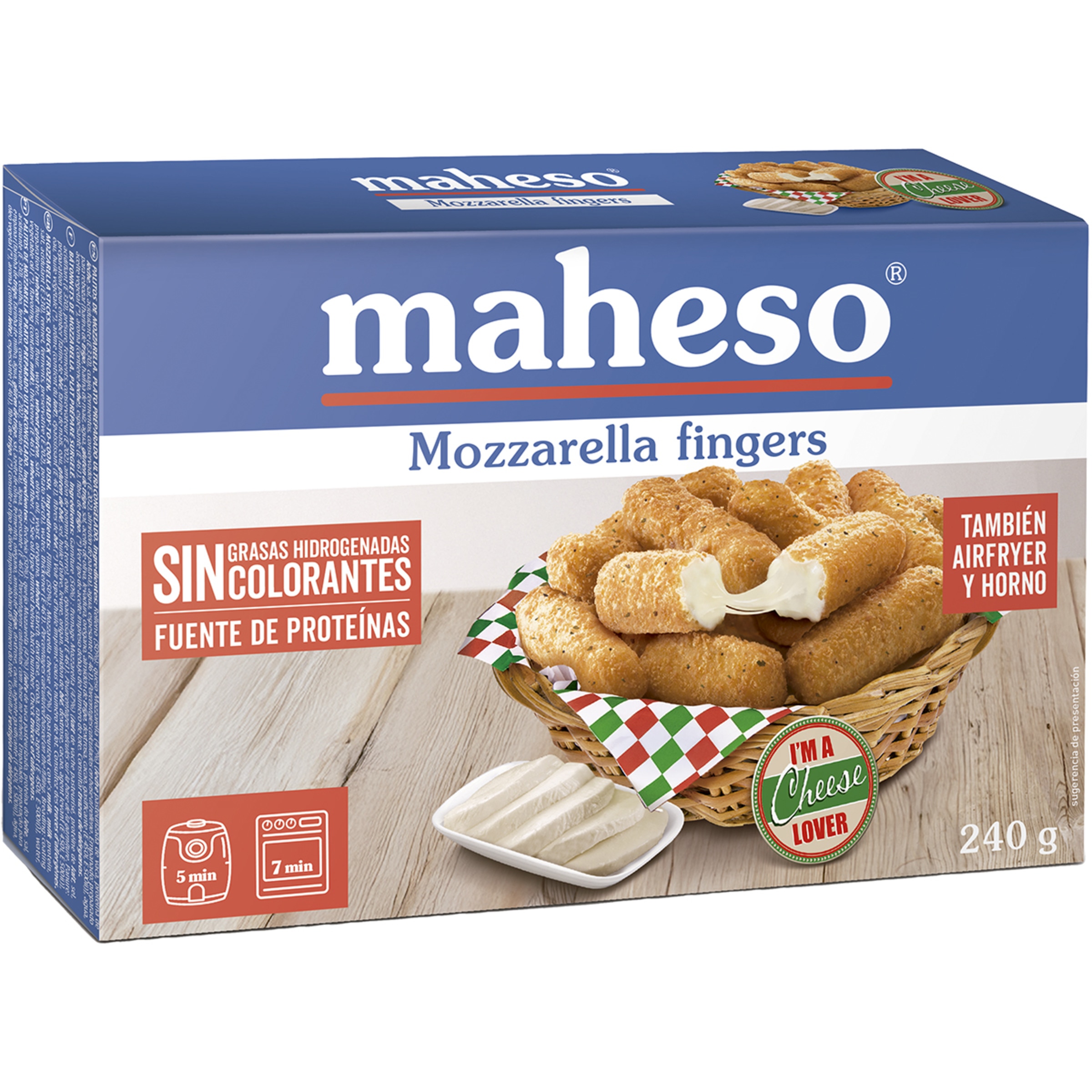 varitas de mozzarella fingers
