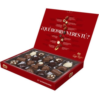 Bombones surtidos estuche 198 g - Nestle Caja Roja