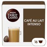 Robusta selection intense coffee with milk case 16 capsules