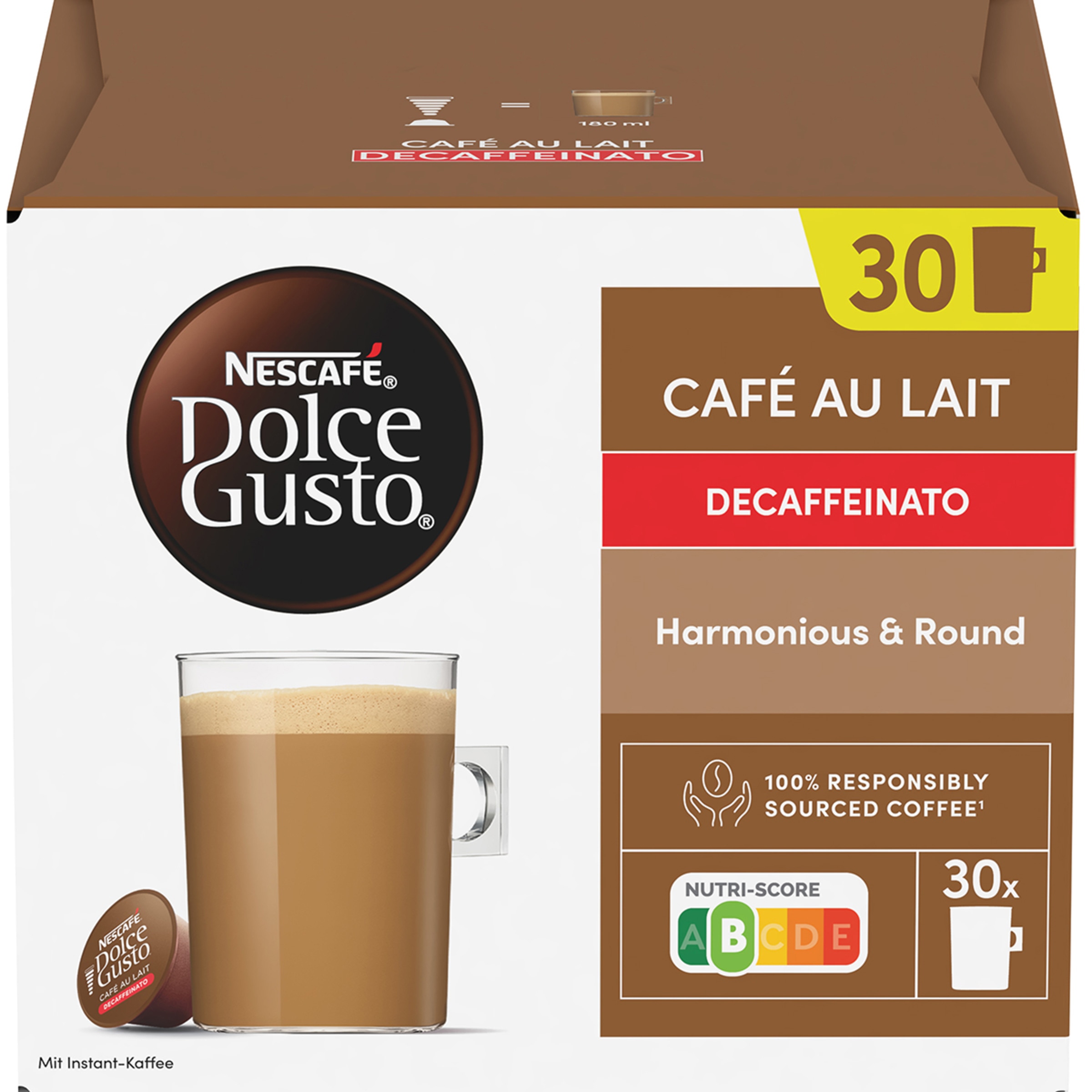 café con leche Decaffeinato Selección robusta