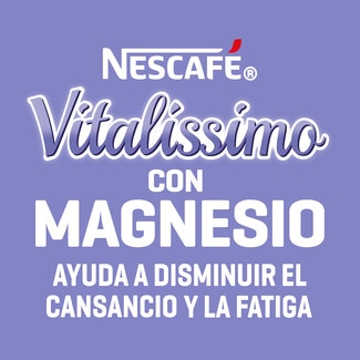 Café soluble natural con magnesio intensidad 8 frasco 200 g - Nescafe Vitalissimo