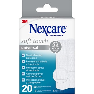 NEXCARE apósitos protección suave y transpirable caja 20 unidades