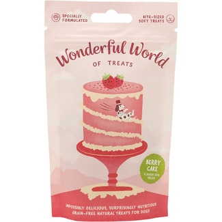 WONDERFUL red berry cake snack for adult and senior dogs container 50 g