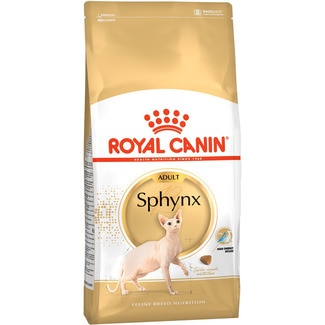ROYAL CANIN Trockenfutter für ausgewachsene Katzen Sphinx Behälter 10 kg