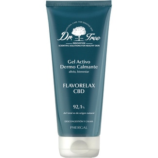 DR.TREE Flavorelax mit CBD Aktivgel beruhigend für empfindliche Haut Rohr 200 ml
