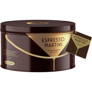 PALMISANO Espresso Martini by Alessandro Ristori artisan coffee and vodka panettone tin 750 g