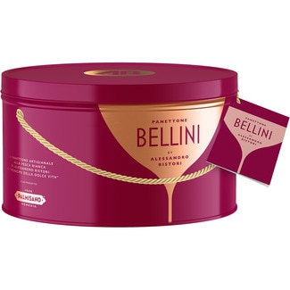 PALMISANO Bellini by Alessandro Ristori artisan peach panettone tin 750 g