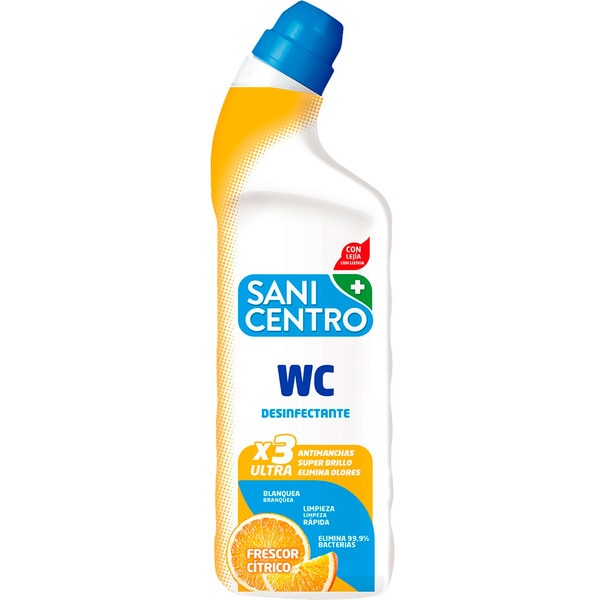 Gel Desinfectante Wc Frescura Citrica embalagem 1 L