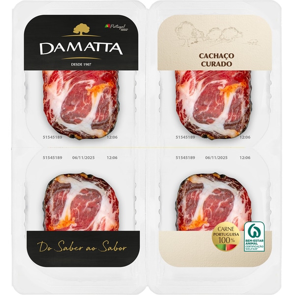 Cachaço Curado Fatiado  4X30G unidade 120 g