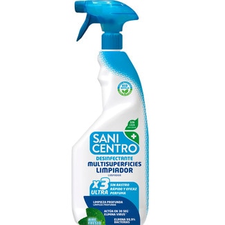 Sanicentro Desinfectante  Multiusos Sem Lixivia Ar Fresco embalagem 750 ml