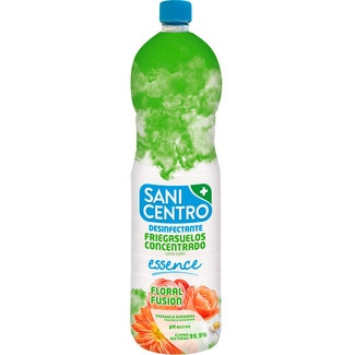 Sanicentro Detergente Desinfectante Concentrado Lava Chão Fusão Floral embalagem 1,5 L