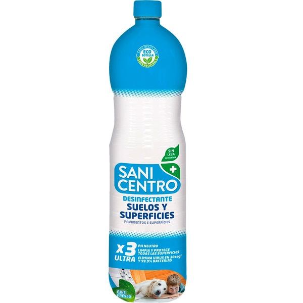 Desinfectante para Pavimentos e Superficies Ar Fresco embalagem 1,5 L