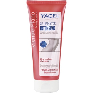 YACEL Vientre Plano gel reductor intensivo alisa y define el vientre tubo 200 ml
