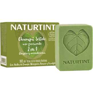 NATURTINT Festes Shampoo Häufige Anwendung reinigt und pflegt 2 in 1 Würfel 75 g
