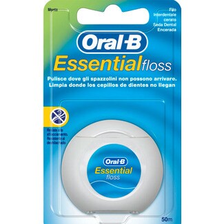 Oral B Fio Dentário Essencial Floss 50m embalagem 50 ml
