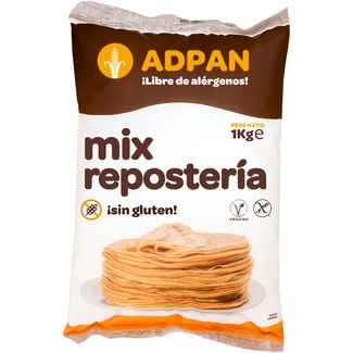 ADPAN Backmischung, glutenfrei und vegan Behälter 1 kg