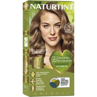 NATURTINT 7G golden blonde permanent ammonia-free hair colour gel box 1 each