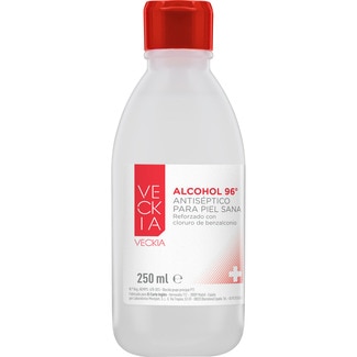 VECKIA alcohol 96º antiséptico para piel sana bote 250 ml