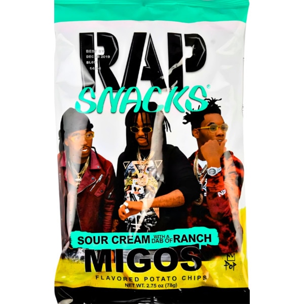 Snacks Migos embalagem 71 g