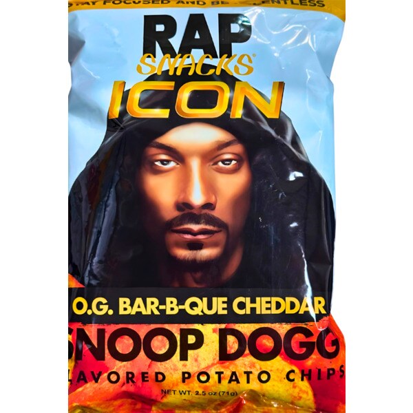 Snacks Snoop Dogg embalagem 71 g