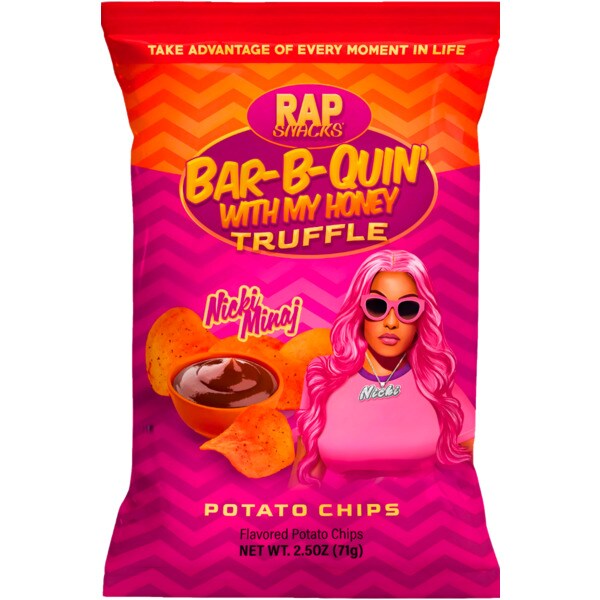 Snacks Nicki Minaj embalagem 71 g