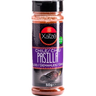 Xatze Chile Pasilla frasco 50 g
