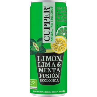 Cupper Bebida de Limão, Lima e Menta embalagem 250 ml