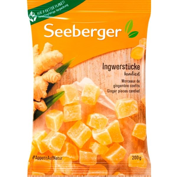 Gengibre Desidratados embalagem 200 g