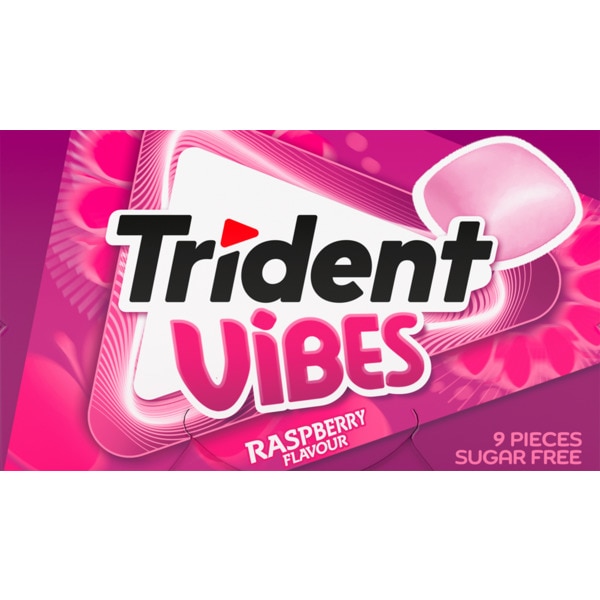 Pastilha Vibes Framboesa embalagem 21 g