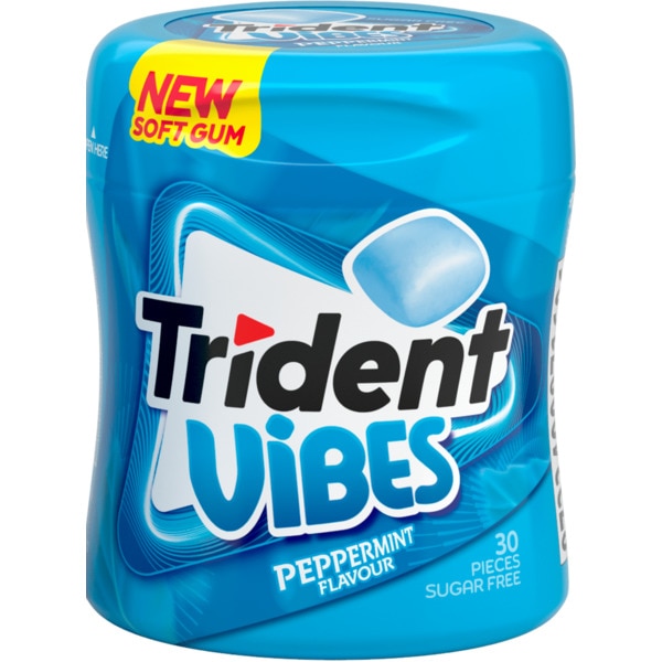 Pastilhas Vibes Peppermint embalagem 70,2 g