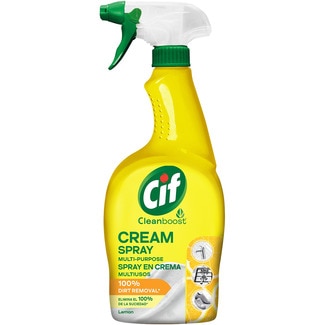 CIF Cleanboost lemon multi-purpose cleaner cream spray spray gun 650 ml