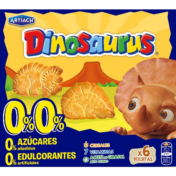 Bolachas de Cereais sem Açúcar embalagem 185 g