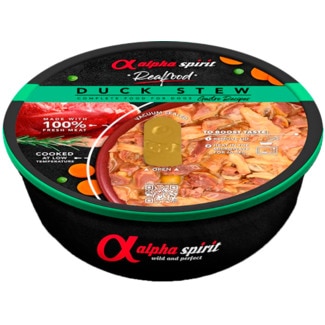 Alpha Spirit Alimento Húmido para Cão Pato embalagem 280 g