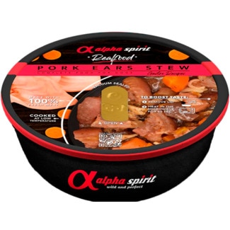 Alpha Spirit Alimento Húmido para Cão Orelha de Porco embalagem 280 g