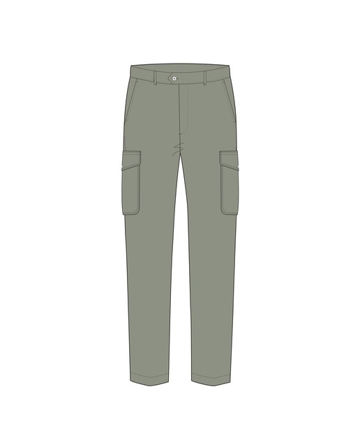 Pantalón cargo de hombre fit kensington slim.