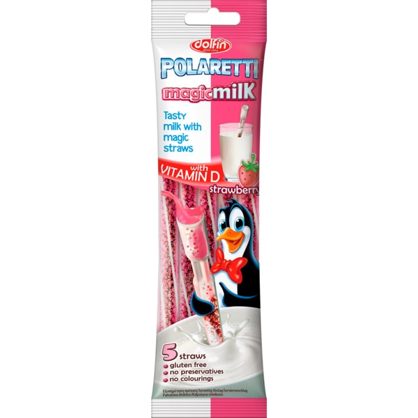 Magic Milk sabor Morango embalagem 30 g