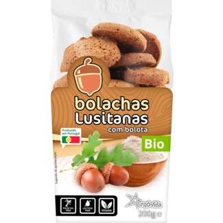 Provida Bolachas Lusitanas com Bolota Bio embalagem 200 g