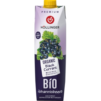 Hollinger Néctar de Groselha Preta Bio embalagem 1 L