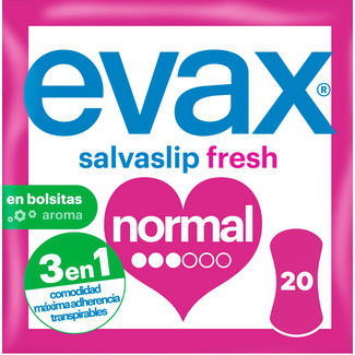 Evax Pensos Diários Salvaslip Normal em Bolsinhas embalagem 20 unidades