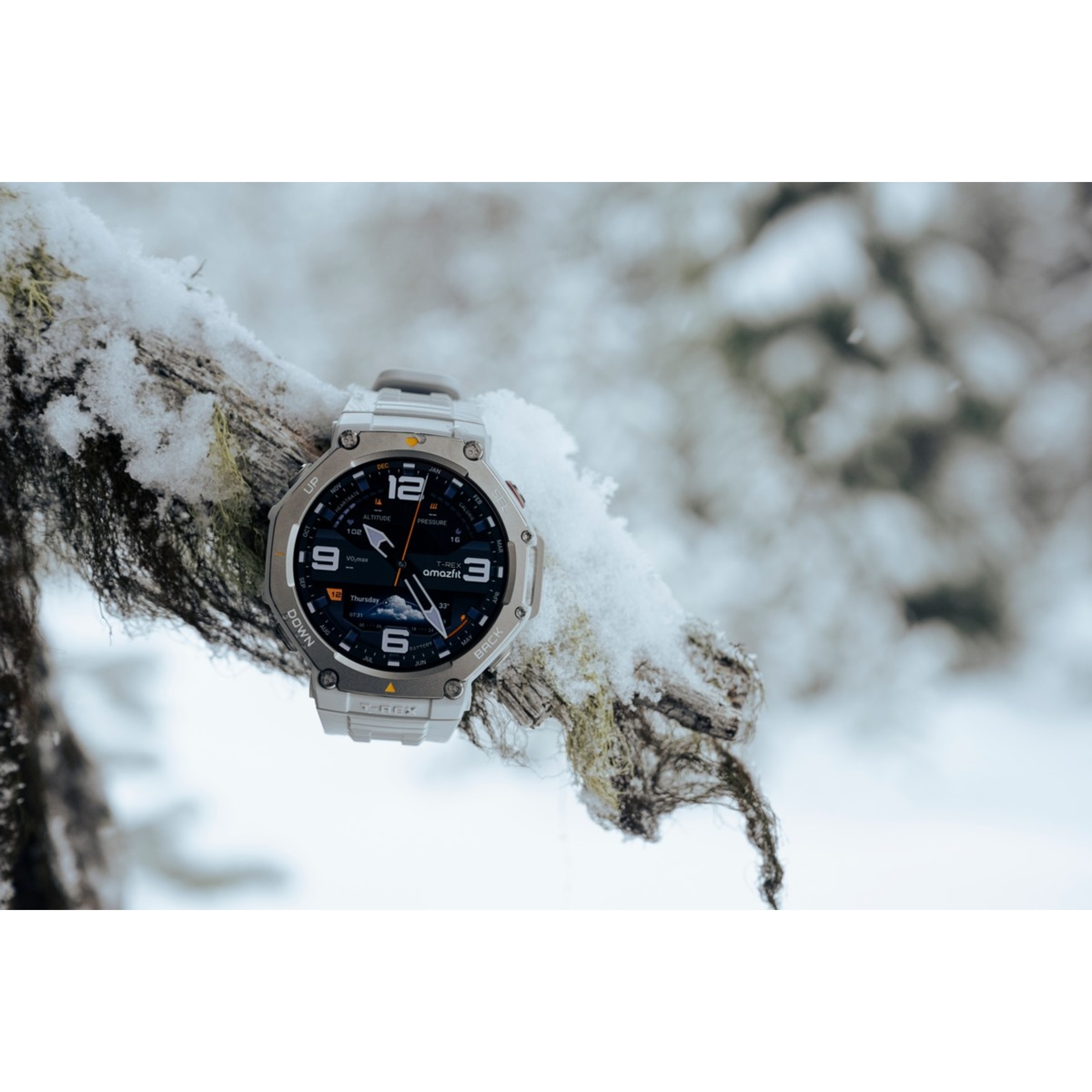Smartwatch Amazfit T-Rex 3 - Cinza Claro Cinzento-claro-5