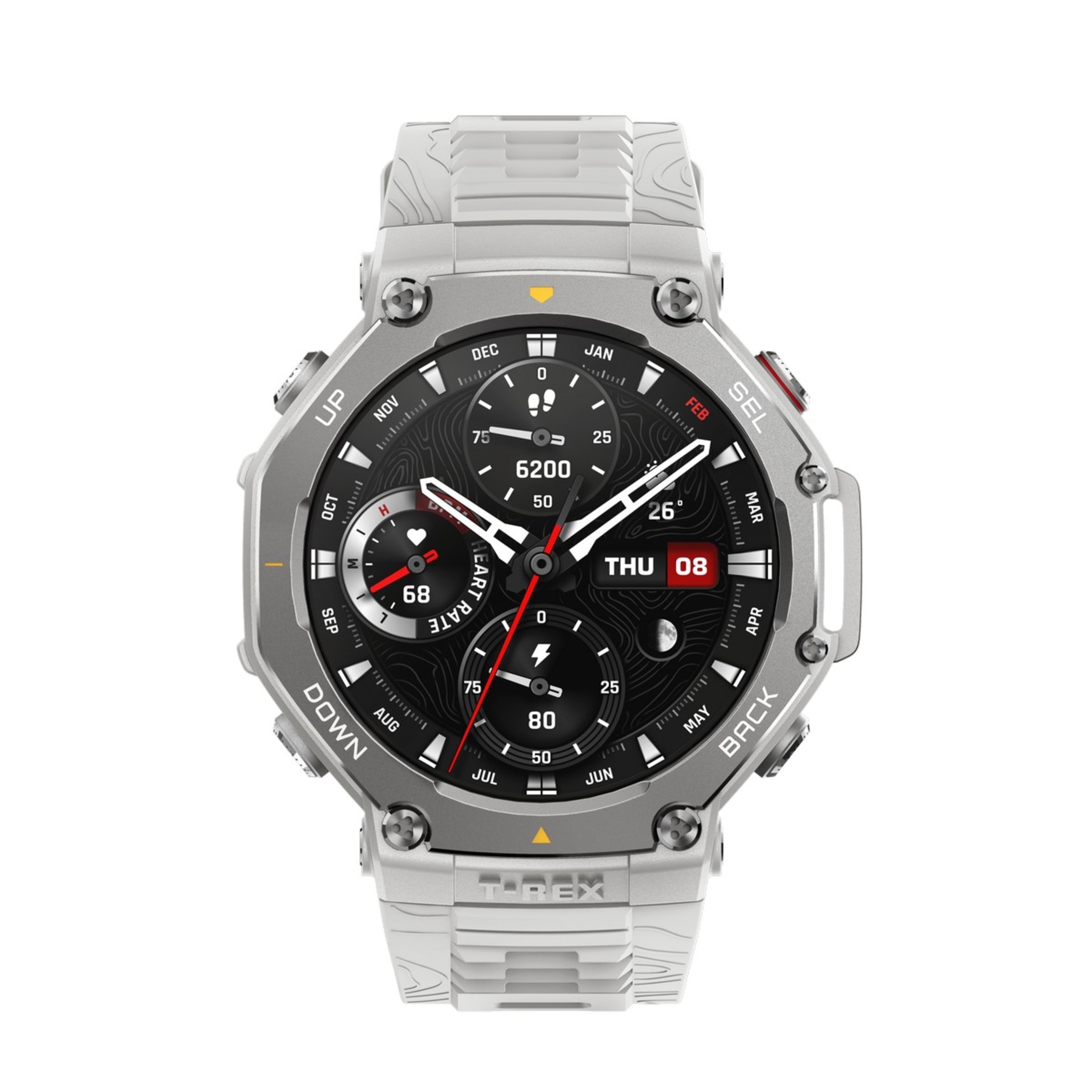 Smartwatch Amazfit T-Rex 3 - Cinza Claro Cinzento-claro-2