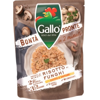 Riso Gallo Risoto de Cogumelos embalagem 250 g