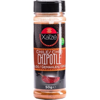 Xatze Chile Chipotle frasco 50 g