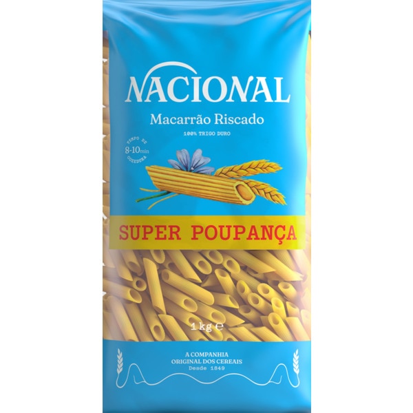 Macarrão Riscado embalagem 1 kg