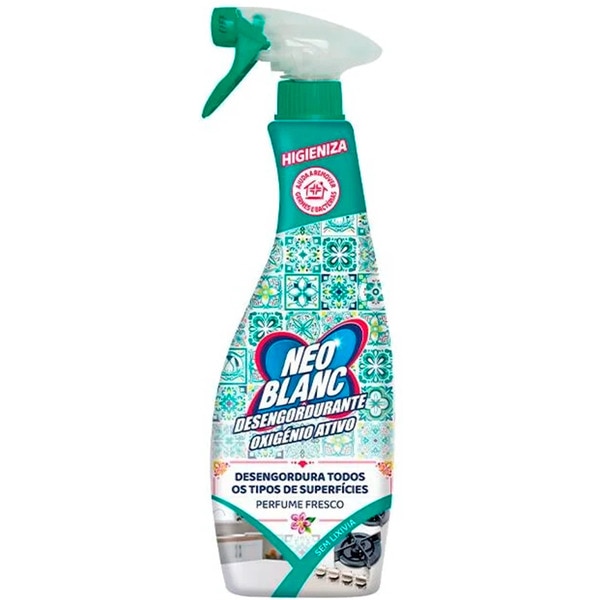 Detergente Desengordurante Oxigénio Activo spray 750 ml