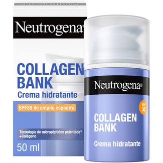 NEUTROGENA crema de día hidratante Collagen Bank SPF30 de amplio espectro can 50 ml