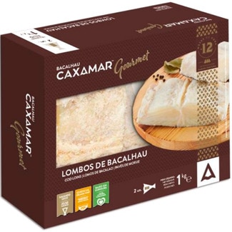 Caxamar Lombos Bacalhau Islândia Caxamar Gourmet unidade 1 kg